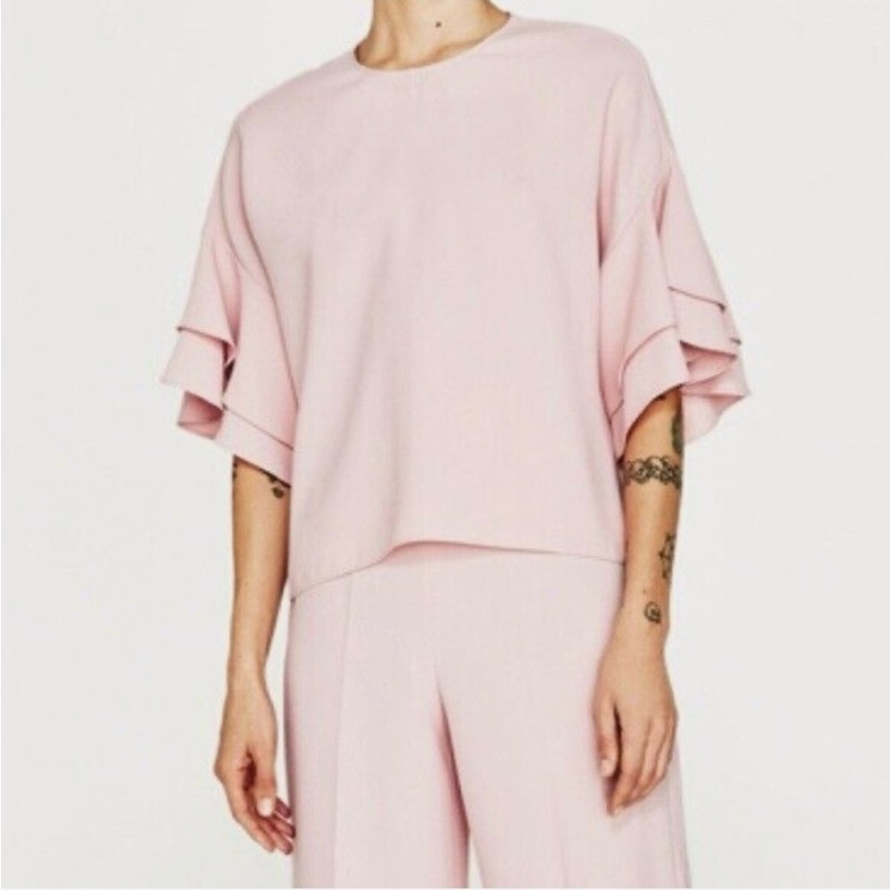 Elegant Pink Women's Top